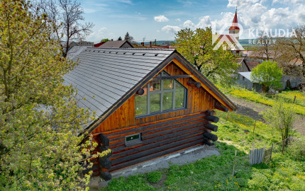 Drevený zrub v obci Ploské – skvelá investícia blízko Košíc