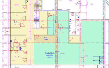 obchod a služby/reštaurácia a piváreň, ul.Nemcovej 28,Merkúr