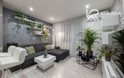 1,5-izb.byt s 7m balkónom, zariadený,Klimkovičova ul, KE-KVP