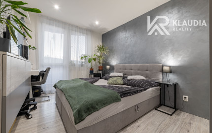 1,5-izb.byt s 7m balkónom, zariadený,Klimkovičova ul, KE-KVP