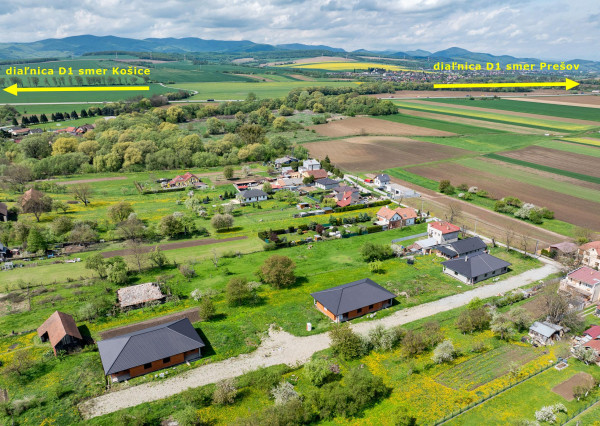 Moderný 4-izb. bungalov Ploské  komplet dokončenie 299.000 €