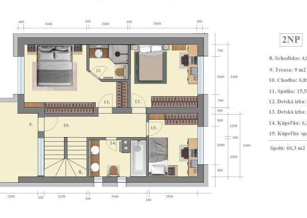 5 izb.RD+4 ár.pozemok, nová kvalitná rek.,Jazdecká ul, Sever