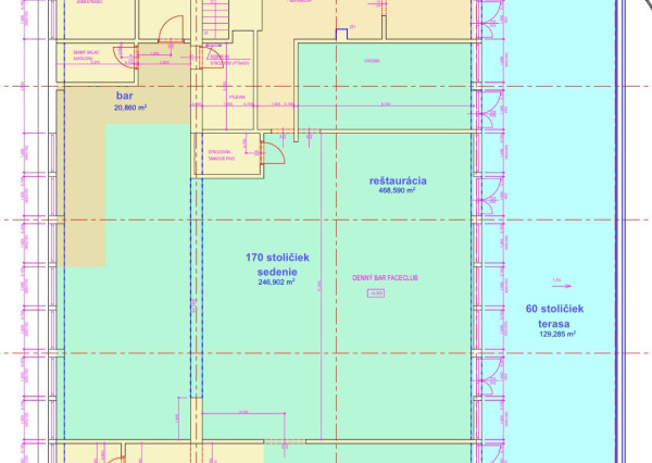 obchod a služby/reštaurácia a piváreň, ul.Nemcovej 28,Merkúr