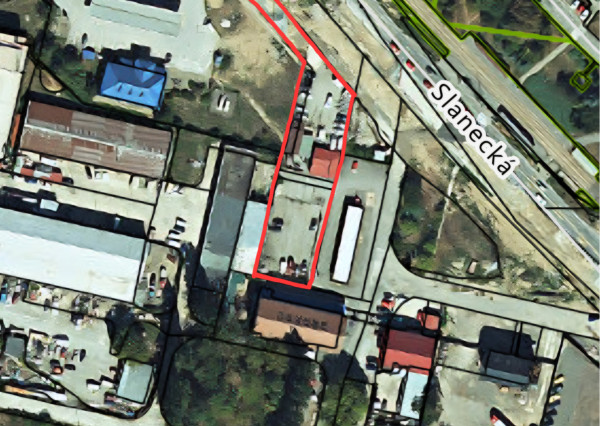 pozemok 1887m2, ul.Textilná/ Slanecká, KE-Nad Jazerom